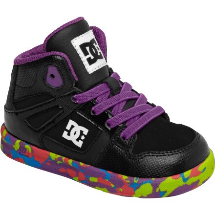 DC - Rebound SE UL Skate Shoe - Toddler Girls'