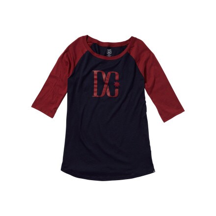DC - Baseball Tstar T-Shirt - Long-Sleeve - Women's