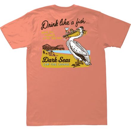 Dark Seas - Deep End T-Shirt - Men's - Coral