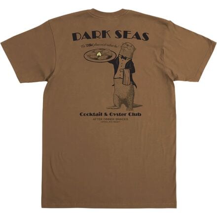 Dark Seas - Oyster Club T-Shirt - Men's - Brown Sugar