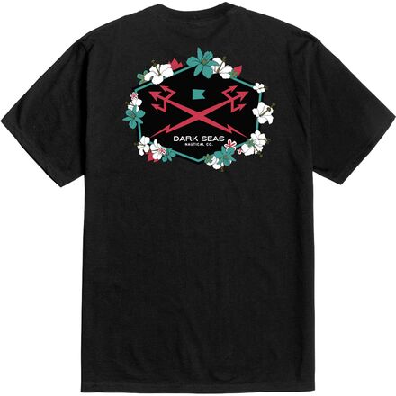 Dark Seas - Bloom T-Shirt - Men's - Black