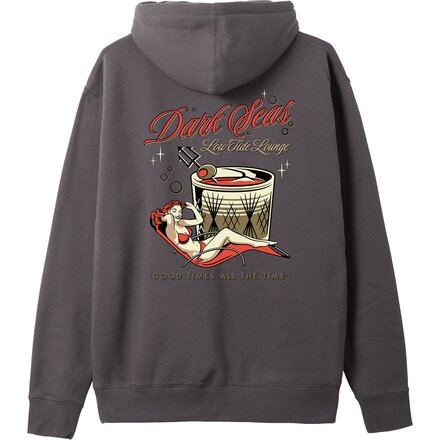 Dark Seas - After Hours Fleece Hoodie - Men's - Asphalt