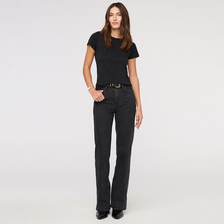 DU/ER - Midweight Performance Denim HighRise Wide Leg Pant - Women's