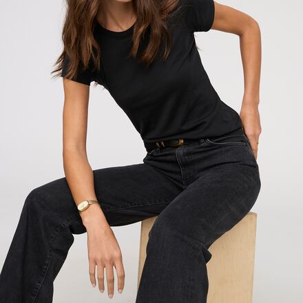 DU/ER - Midweight Performance Denim HighRise Wide Leg Pant - Women's