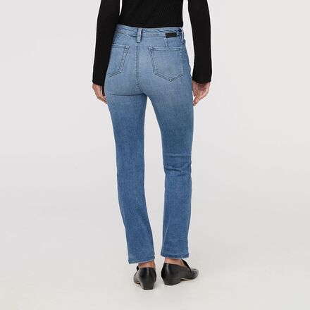 DU/ER - No Sweat Denim High Rise Slim Straight Pant - Women's