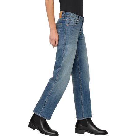 DU/ER - Performance Denim Mid Rise Straight Pant - Women's