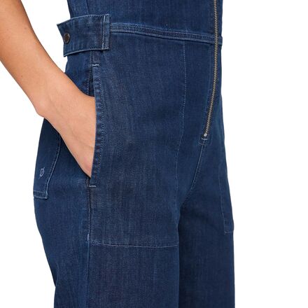 DU/ER - Performance Denim Short Sleeve Jumpsuit - Women's