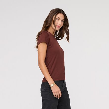 DU/ER - PurePima Slim Crew Top - Women's