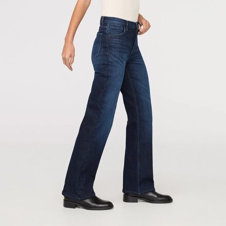 DU/ER - Tech Fleece Denim High Rise Straight Pant - Women's