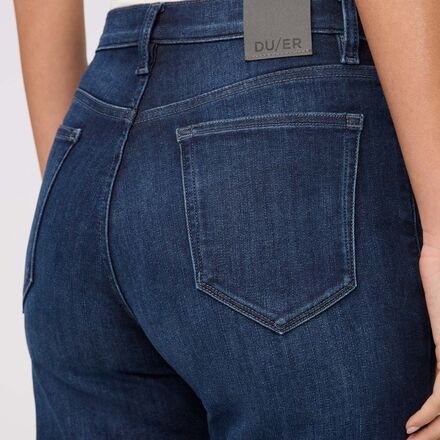 DU/ER - Tech Fleece Denim High Rise Straight Pant - Women's