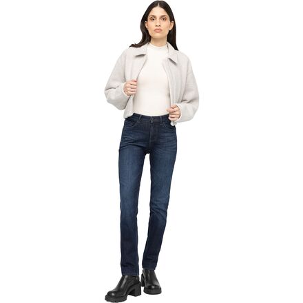 DU/ER - Tech Fleece Denim High Rise Straight Pant - Women's