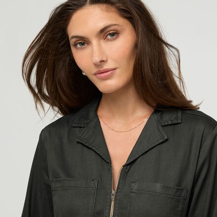 DU/ER - Naked Twill Long Sleeve Jumpsuit - Women's
