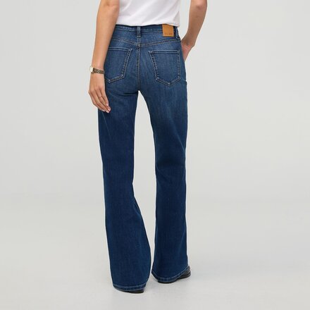 DU/ER - Performance Denim + High Rise Wide Leg Pant - Women's