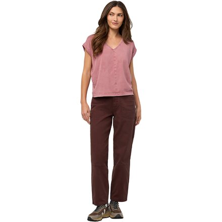 DU/ER - PurePima Dolman V-Neck Top - Women's
