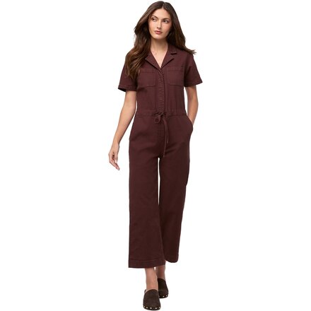 Stretch Canvas Girlfriend Jumpsuit - Women's