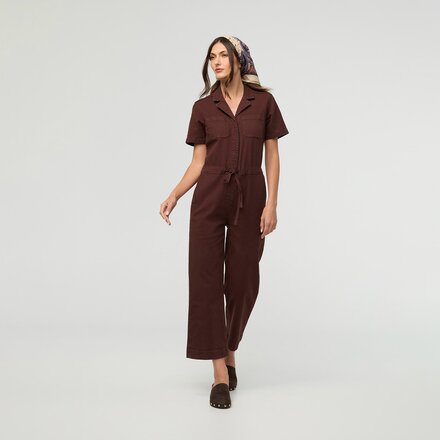 DU/ER - Stretch Canvas Girlfriend Jumpsuit - Women's