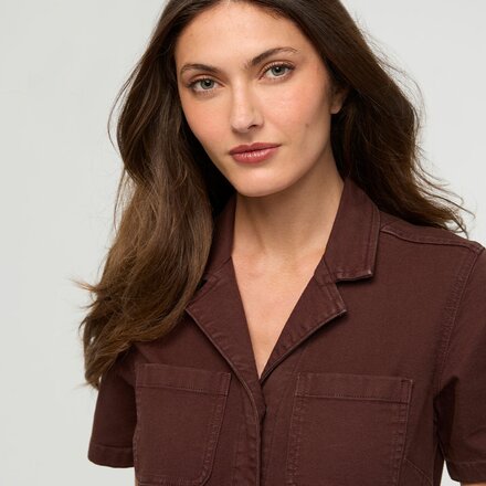 DU/ER - Stretch Canvas Girlfriend Jumpsuit - Women's