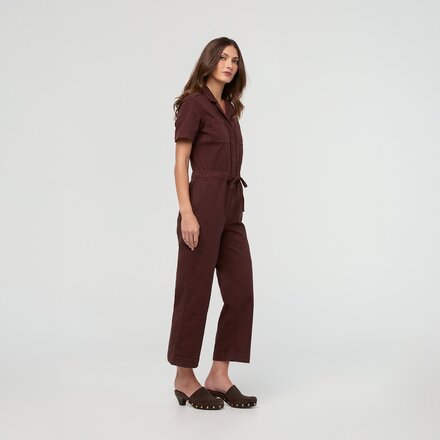 DU/ER - Stretch Canvas Girlfriend Jumpsuit - Women's