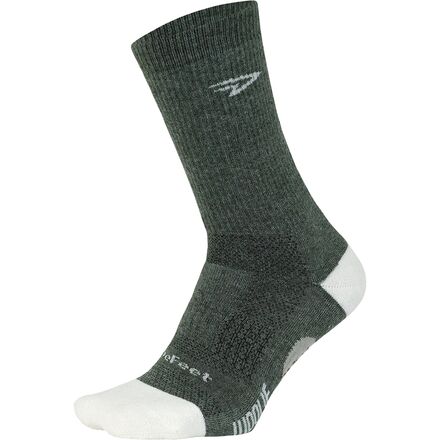 DeFeet - Woolie Boolie 6in Sock - Logo Loden