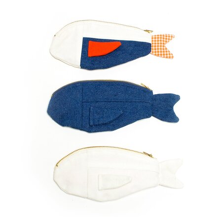 DEGEN - Denim Fish Pouch