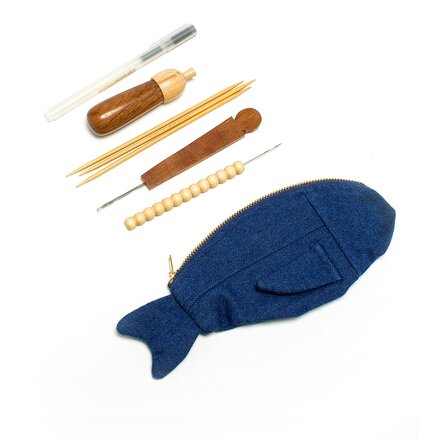 DEGEN - Denim Fish Pouch