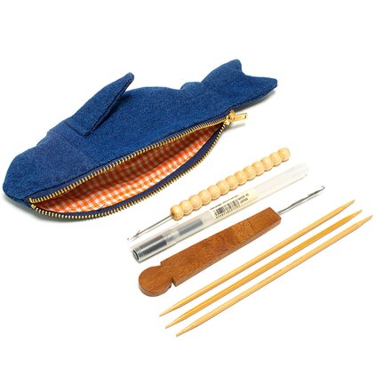 DEGEN - Denim Fish Pouch