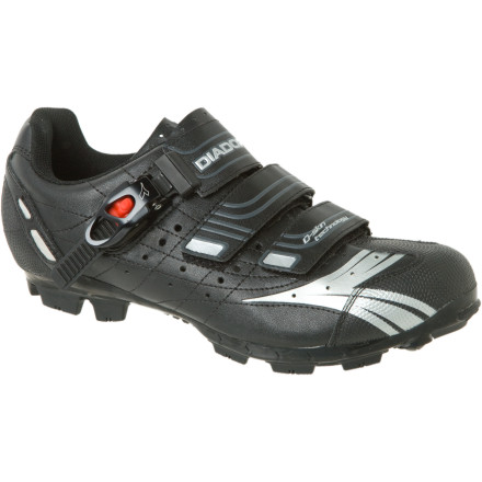 Chaussures De VTT Diadora Comp - Taille EU45 / US11 / UK10.5 - Noires - Occasion