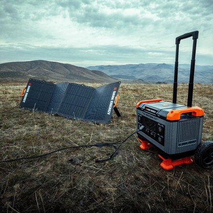 Dark Energy - Recon 2000 Solar Generator 2016Wh, Aluminum Shell