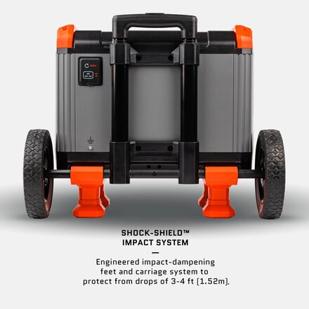 Dark Energy - Recon 2000 Solar Generator 2016Wh, Aluminum Shell