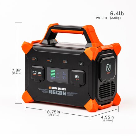 Dark Energy - Recon 300 Solar Generator - 270Wh, 300W