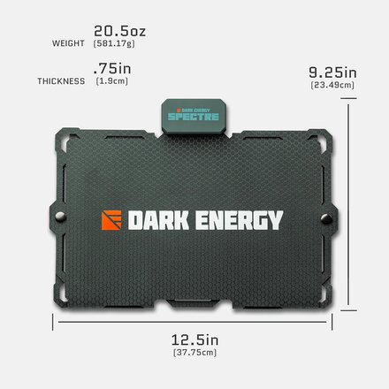Dark Energy - Spectre Solar Panel - Folding, 18W