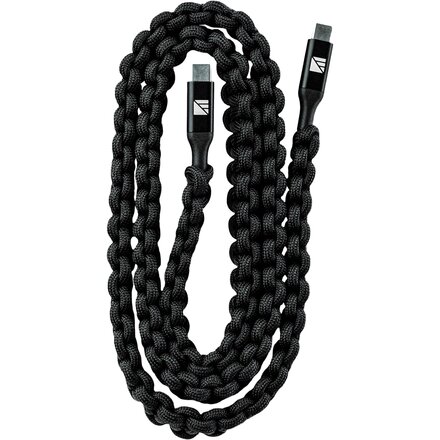 USB-C to C Cable, Paracord wrapped, 3 ft PD enabled