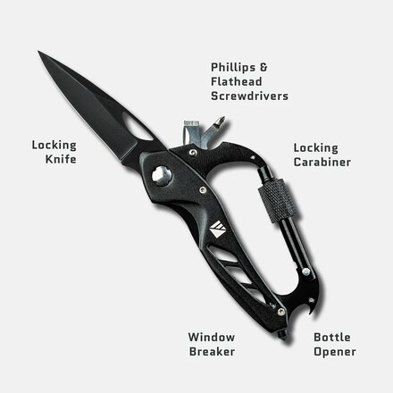 Dark Energy - Carabiner Pro - 5-in-1 Multi-tool