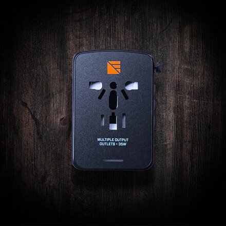 Dark Energy - PD-enabled 35W International AC adapter