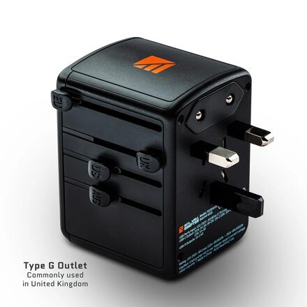 Dark Energy - PD-enabled 35W International AC adapter