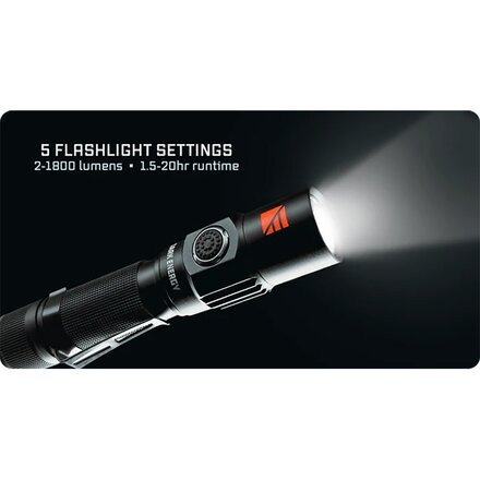 Dark Energy - Pharos Flashlight - 1800 lumens