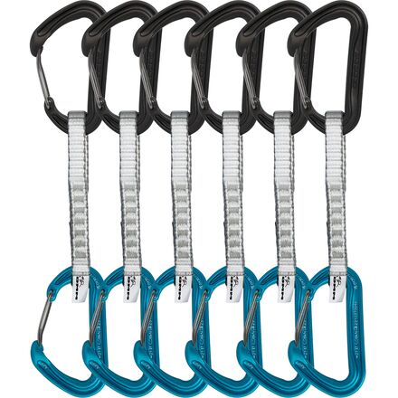 DMM - Aether Quickdraw - 6-Pack - Turquoise/Matt Grey