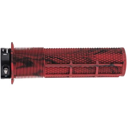 DMR Brendog DeathGrip Poignées De VTT à Bride Verrouillables – Camouflage Neige (fin