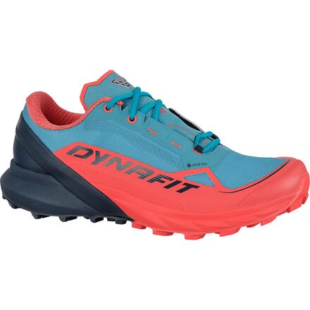 Dynafit - Ultra 50 GTX Trail Running Shoe - Women's - Brittany Blue/Hot Coral