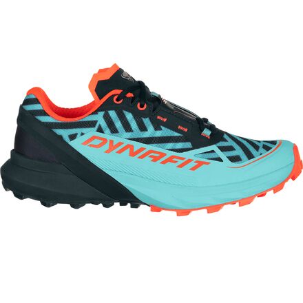 Dynafit - Ultra 50 Graphic Trail Running Shoe - Women's - Blueberry/Fluo Coral