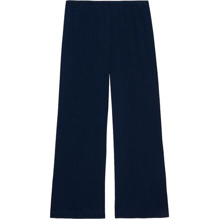 The Pointelle Simple Crop Pant - Women's