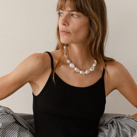 Donni - The Rib Spaghetti Tank Top - Women's
