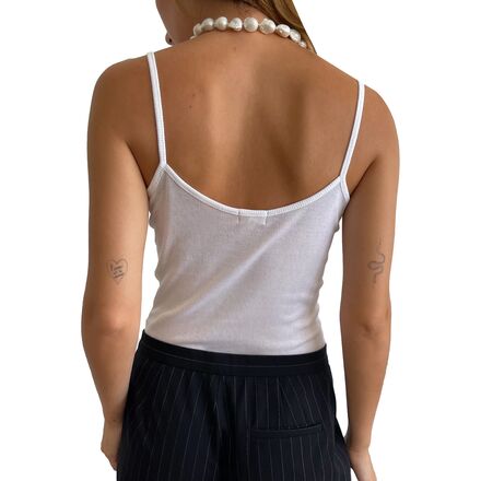 Donni - The Rib Spaghetti Tank Top - Women's