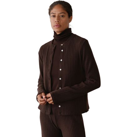 The Sweater Rib Cardigan - Women's