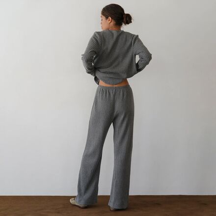 Donni - The Sweater Rib Simple Pant - Women's