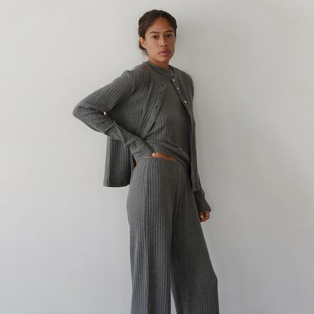 Donni - The Sweater Rib Simple Pant - Women's