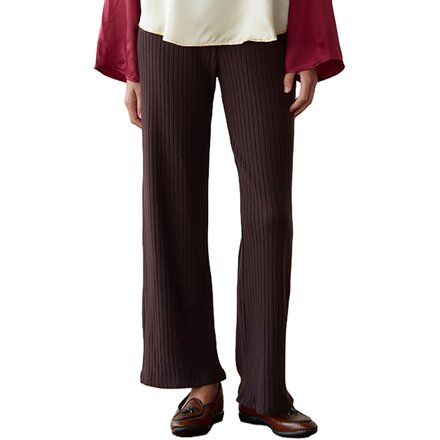 The Sweater Rib Simple Pant - Women's