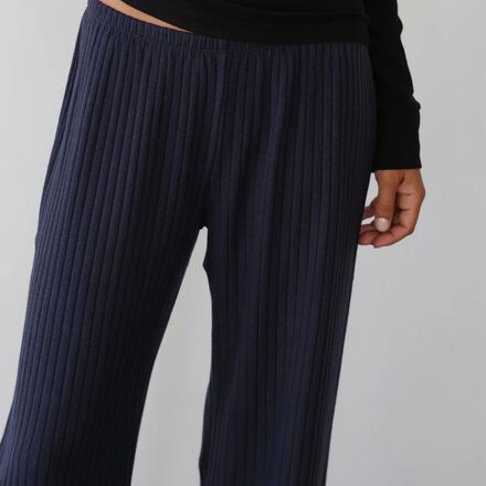 Donni - The Sweater Rib Simple Pant - Women's