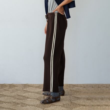 Donni - The Thermal Stripe Crop Pant - Women's