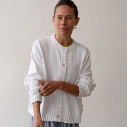 Donni - The Cotton Knit Cardigan - Women's